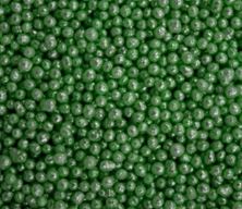 Picture of GREEN MINI PEARLS  EDIBLE SPRINKLES X 50G